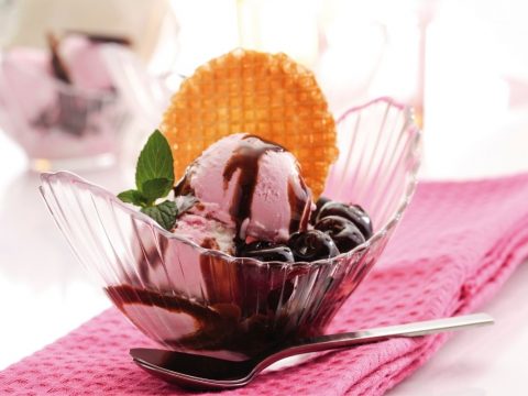 sorvete de cereja